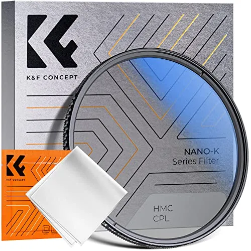 K&F CONCEPT 58mm CPL Filter Review: Camera Lens Filter