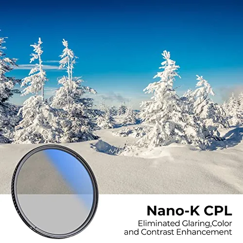 K&F CONCEPT 58mm CPL Filter Review: Camera Lens Filter image 2