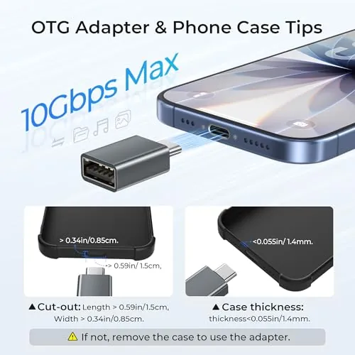 Basesailor USB to USB C Adapter Review: 4-Pack Ranked image 5