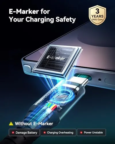 INIU 240W USB-C Cable Review: Fast Charging Cable Ranked image 6