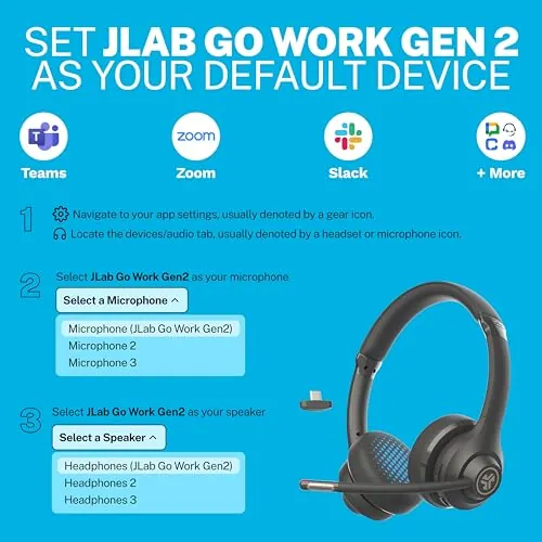 JLab Go Work Gen 2 Review: Wireless Work Headset image 2