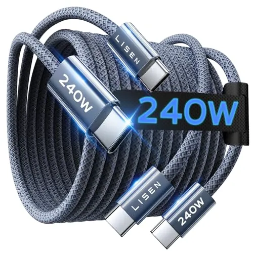 LISEN 240W USB-C Cable Review: Fast Charging Cable Ranked
