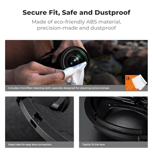 K&F Concept 49mm Lens Cap Review: 4-in-1 Kit image 5