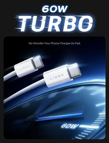 LISEN USB C Cable Review: 5-Pack USB-C Charging Cables image 3