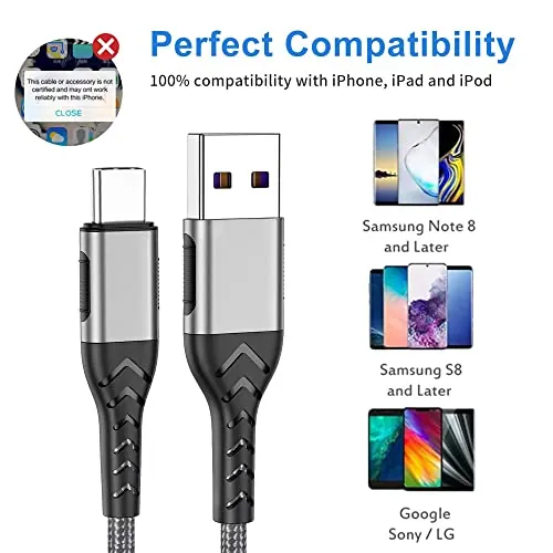 Durcord USB C Charger Cable 6ft Review image 6