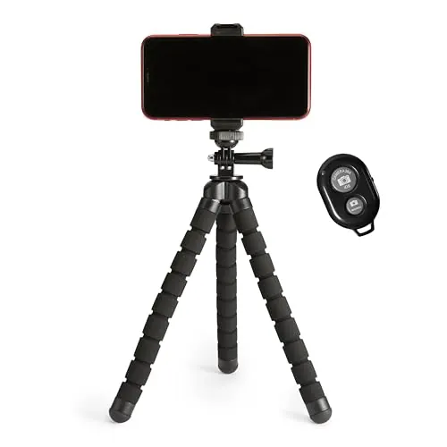 Amazon Basics Flexible Tripod Review for Phones...