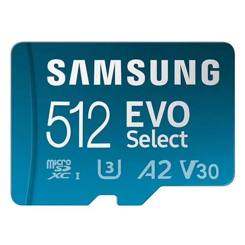 Samsung EVO Select 512GB Review: microSD Card Ranked