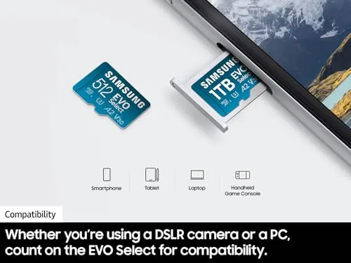 Samsung EVO Select 512GB Review: microSD Card Ranked image 3