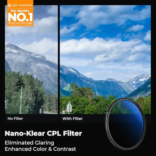 K&F Concept 95mm CPL Filter Review: Camera Polarizer image 2