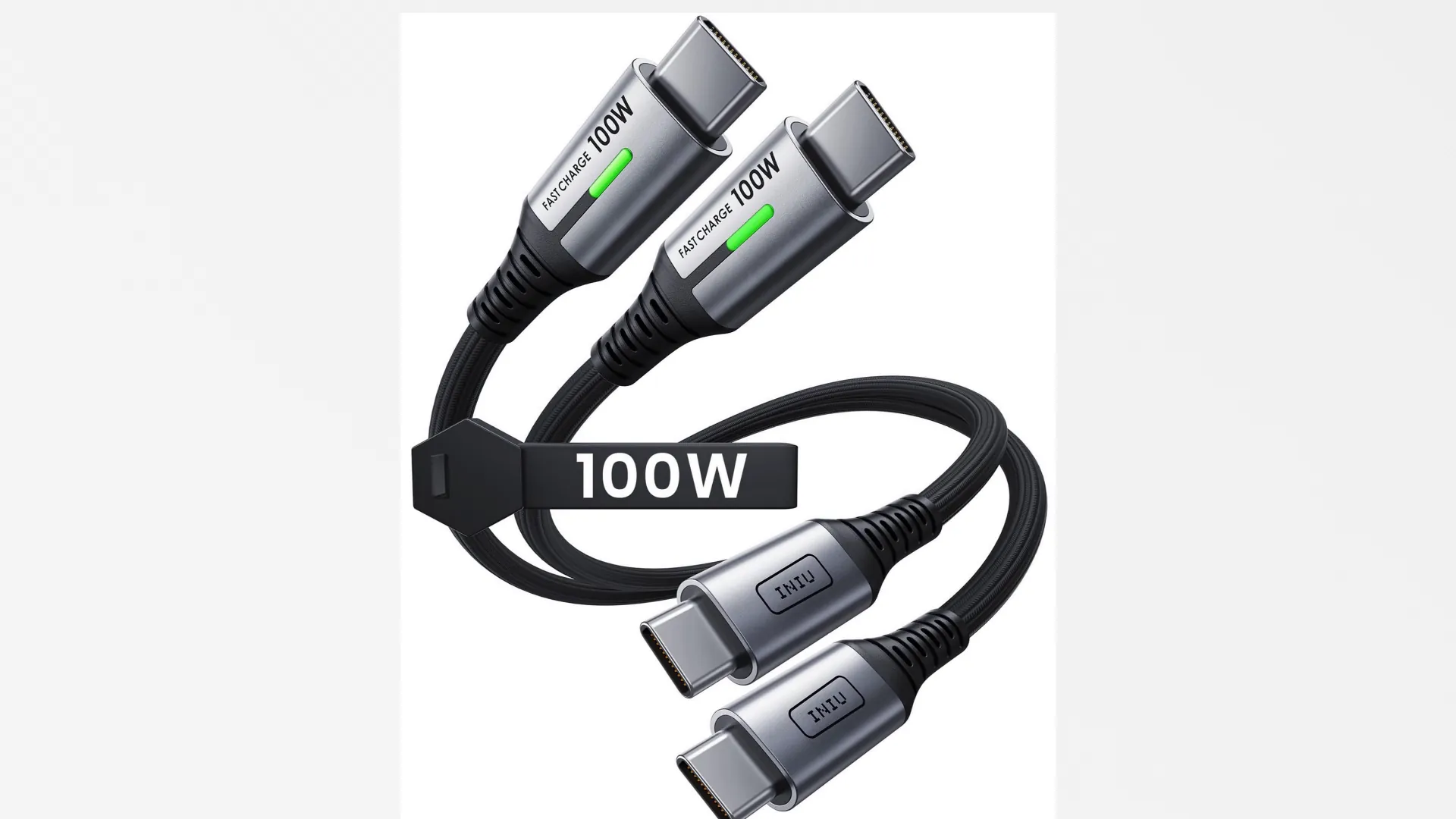 INIU 100W Short USB-C Cable Review: Fast Charging Ranked image 7