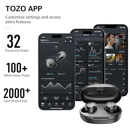 TOZO E1 Wireless Earbuds Review: Budget Bluetooth Earbuds image 4