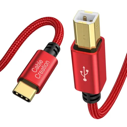 CableCreation USB B to USB C Printer Cable Review