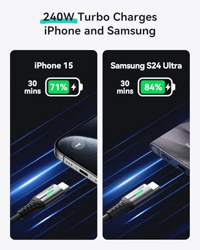 INIU 240W USB-C to USB-C Cable Review image 2