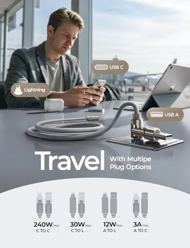 LISEN 4-in-1 Charging Cable Review: USB-C and Lightning image 4