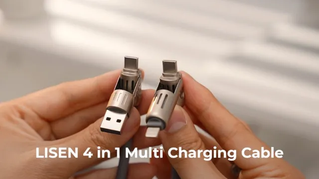 LISEN 4-in-1 Charging Cable Review: USB-C and Lightning image 7