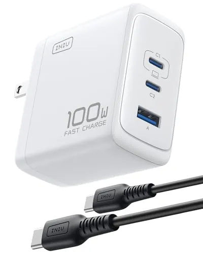 INIU 100W GaN Charger Review: 3-Port USB-C Charger