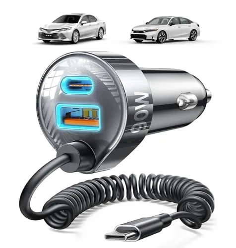 LISEN 90W Car Charger Review: USB-C Fast Chargi...