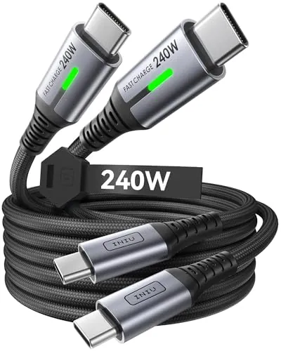 INIU 240W USB-C Cable Review: Fast Charging Cable Ranked