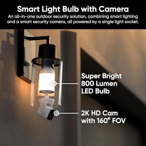 WYZE Bulb Cam Review: 2K Outdoor Light Bulb Camera image 4