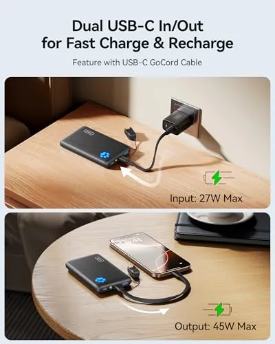 INIU Portable Charger Review: 10000mAh 45W Power Bank image 5