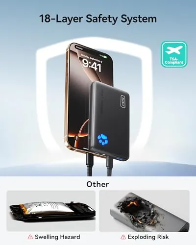 INIU Portable Charger Review: 10000mAh 45W Power Bank image 6