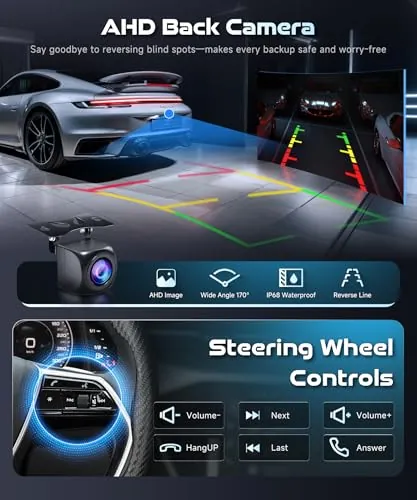 Podofo Android 15 Double Din Car Stereo Review image 6