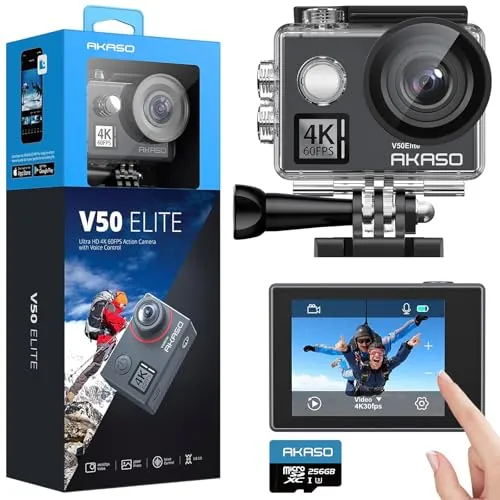 AKASO V50 Elite Review: 4K Action Camera Ranked