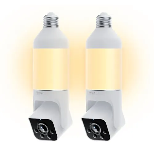 WYZE Bulb Cam Review: 2K Outdoor Light Bulb Camera